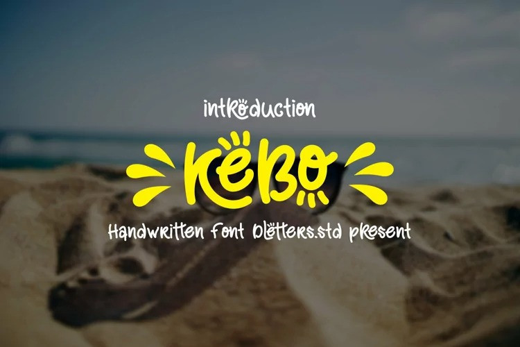 Kebo Display Font