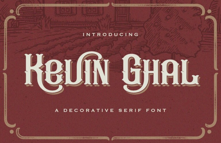 Kevin Ghal Display Font