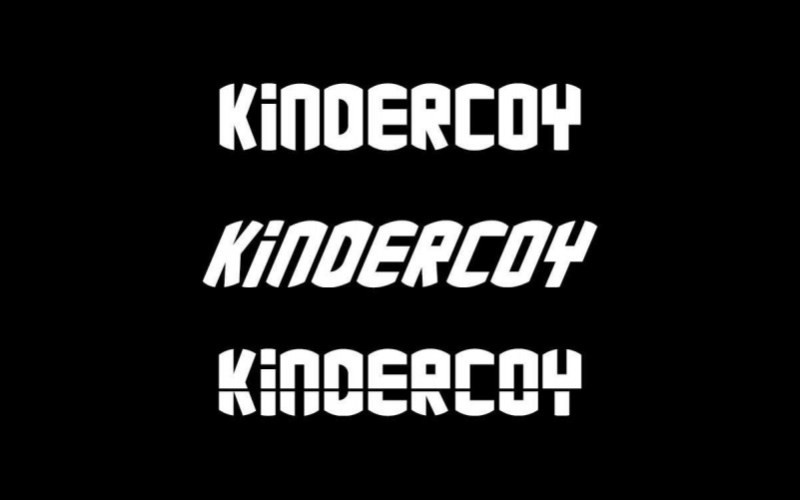 Kindercoy Display Font