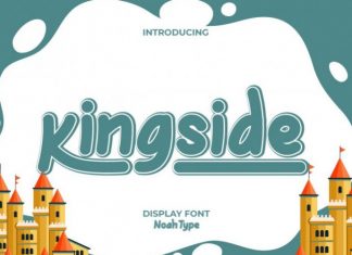 Kingside Display Font