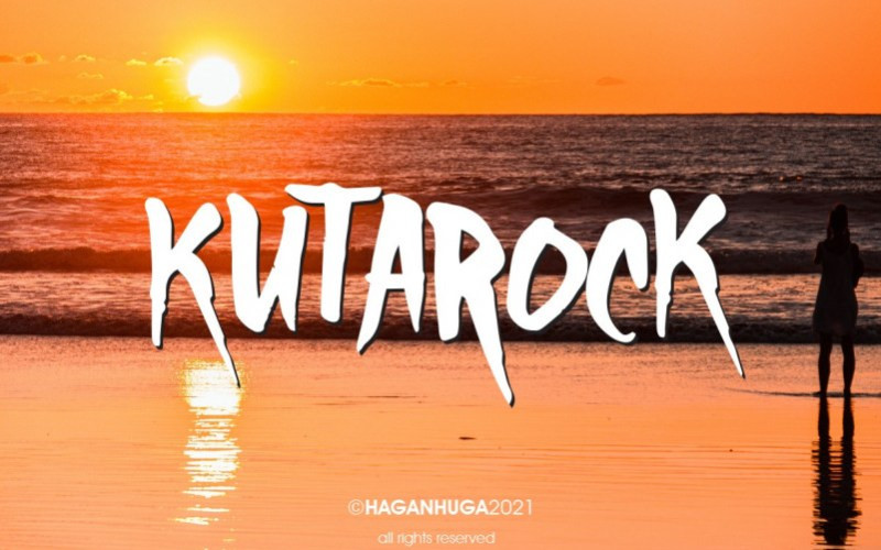 KutaRock Display Font