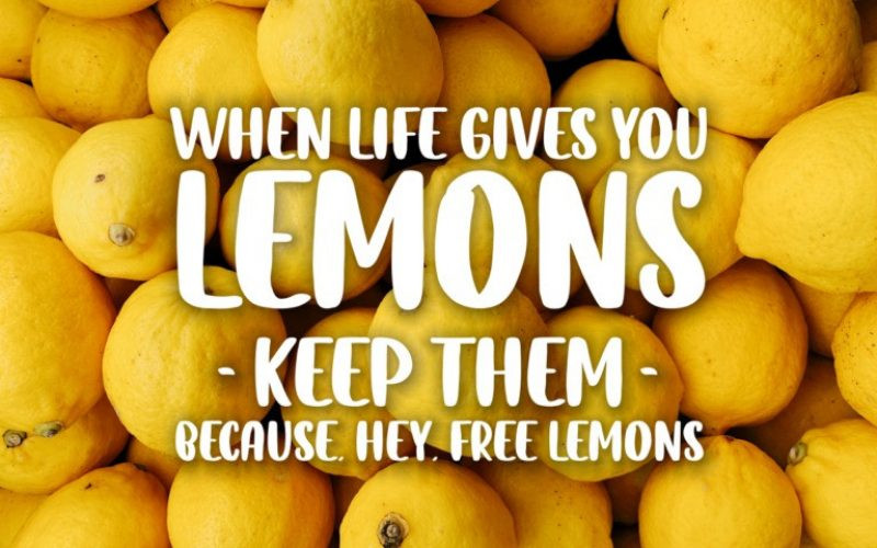 Lemon Tea Display Font