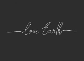 Love Earth Handwritten Font