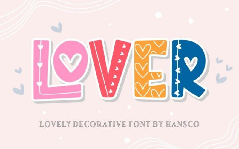 Lover Display Font