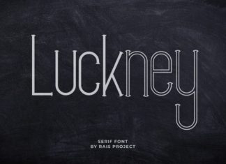 Luckney Serif Font