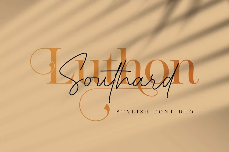 Luthon Southard Font Duo