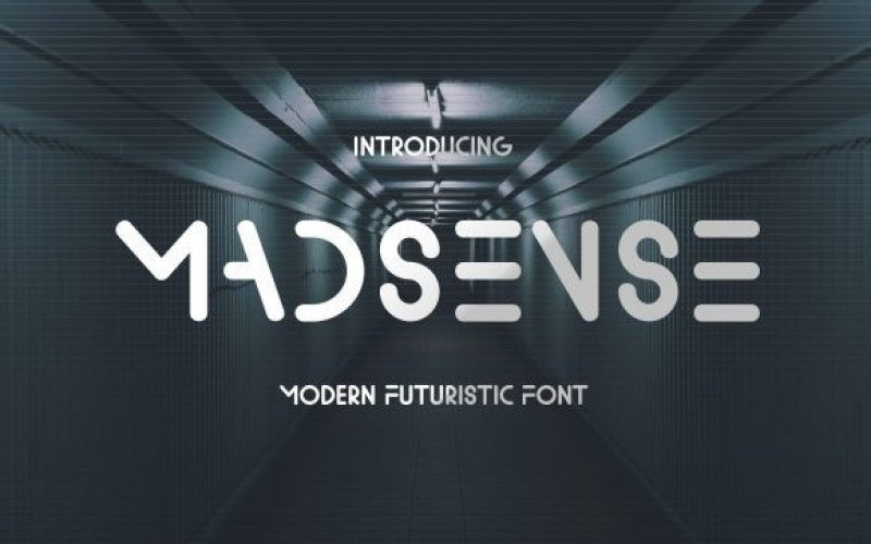 Madsense Display Font