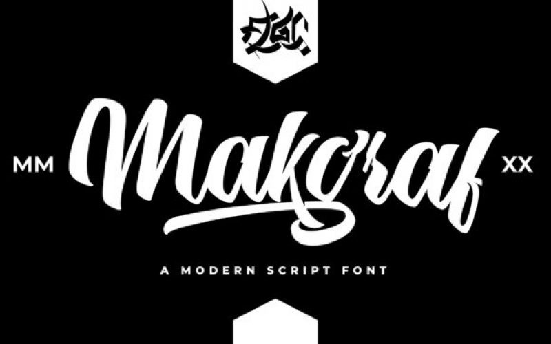 Makgraf Script Font