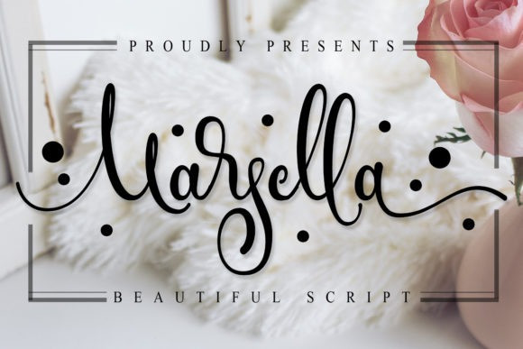 Marsella Calligraphy Font