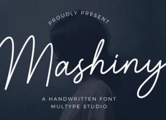 Mashiny Handwritten Font