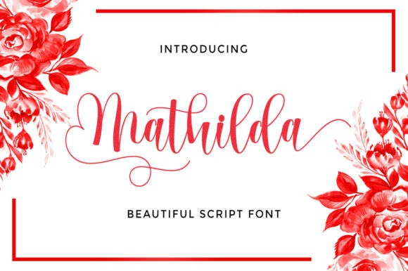 Mathilda Calligraphy Font