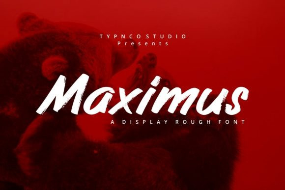 Maximus Brush Font