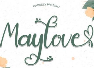 Maylove Script Font