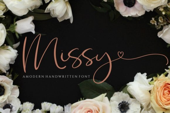 Missy Calligraphy Font