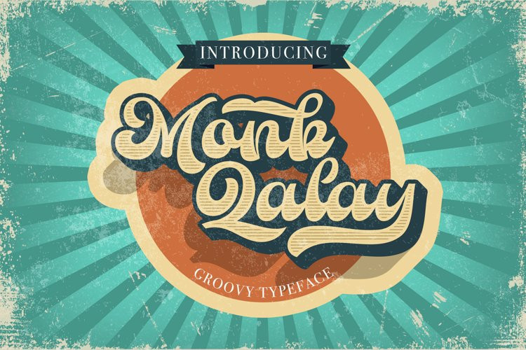 Monk Qalay Script Font