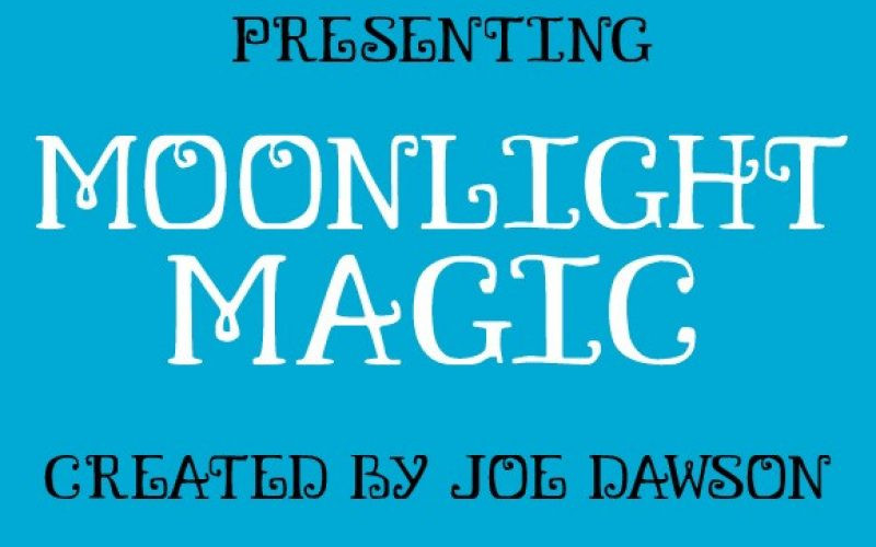 Moonlight Magic Display Font