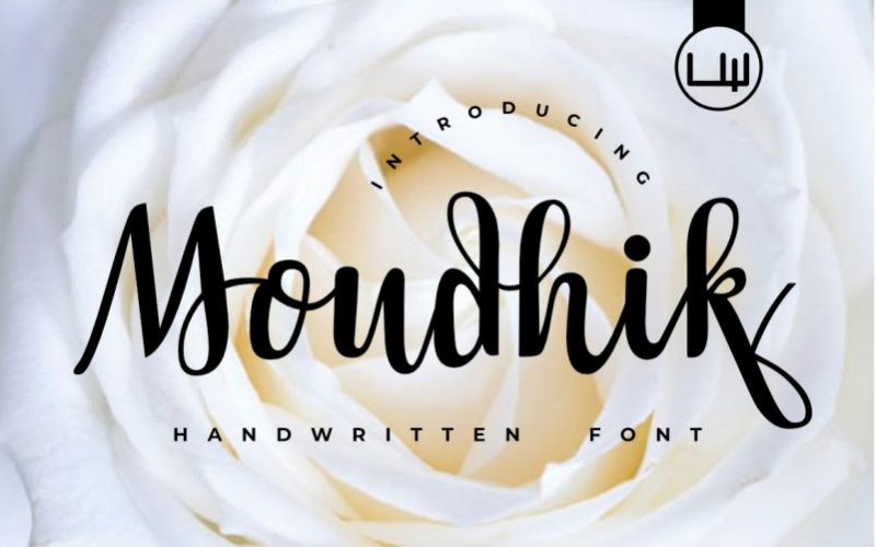 Moudhik Calligraphy Font