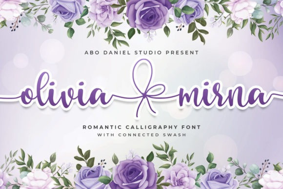 Olivia Mirna Calligraphy Font