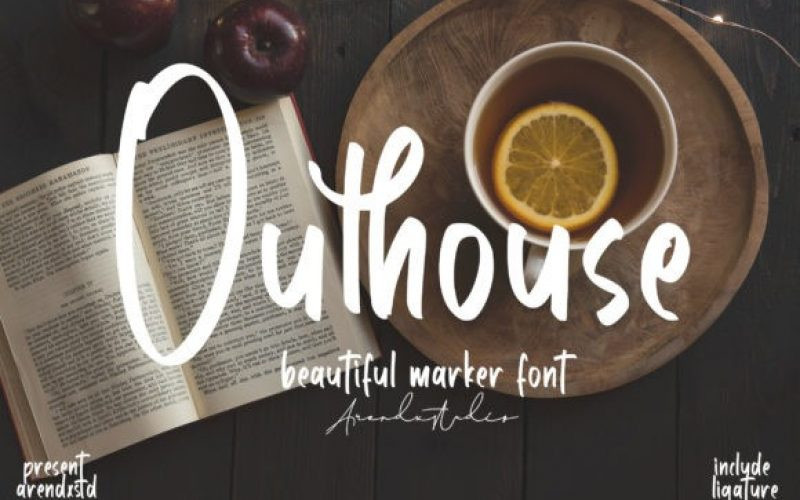 Outhouse Script Font