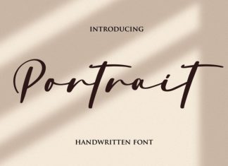 Portrait Script Font