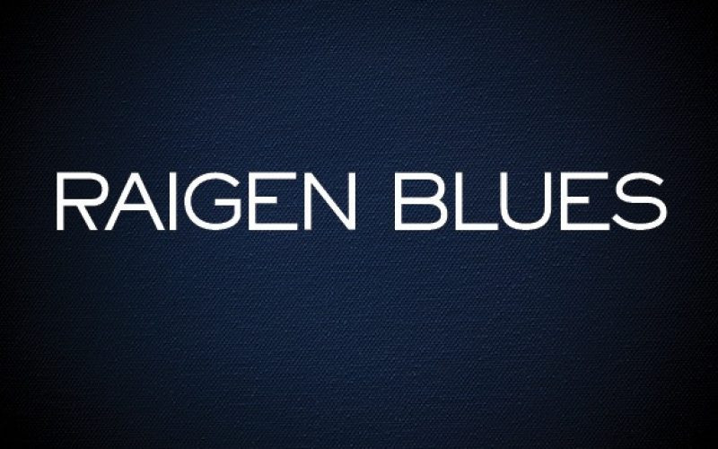 Raigen Blues Sans Serif Font