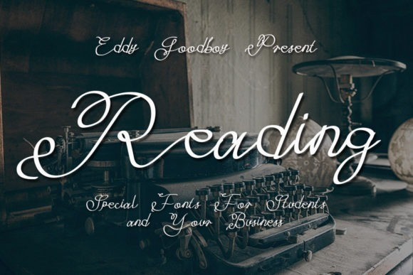 Reading Script Font