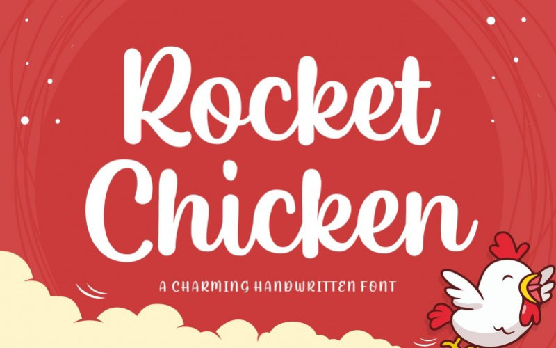 Rocket Chicken Script Font