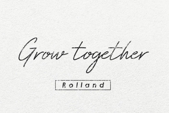 Rolland Handwritten Font