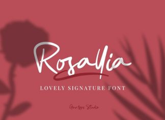 Rosallia Script Font
