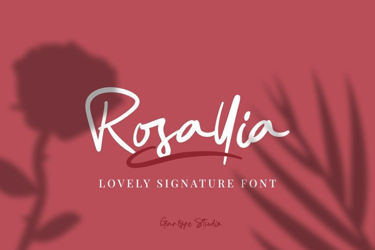 Rosallia Script Font