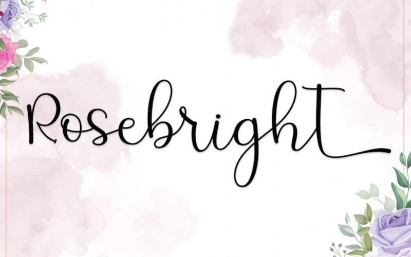 Rosebright Script Font