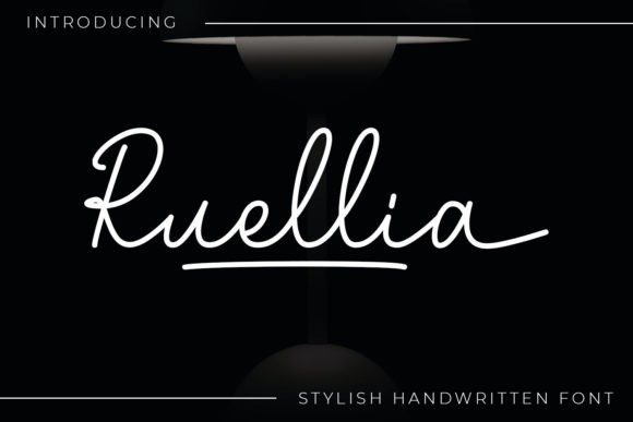 Ruellia Handwritten Font