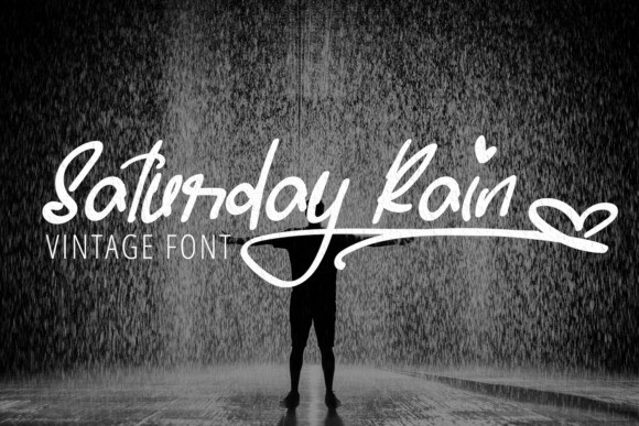 Saturday Rain Handwritten Font