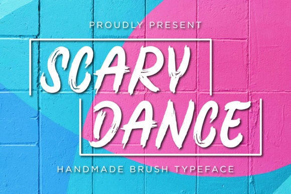 Scary Dance Brush Font