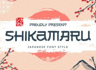 Shikamaru Display Font