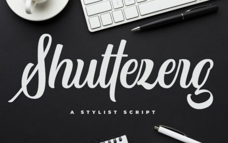 Shuttezerg Script Font