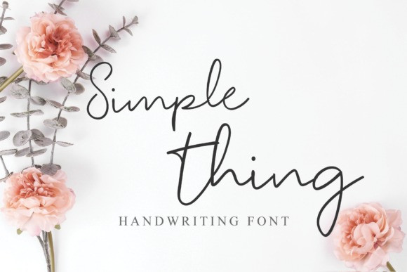 Simple Thing Handwritten Font