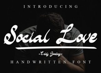 Social Love Script Font