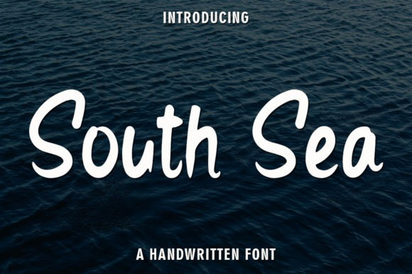 South Sea Brush Font