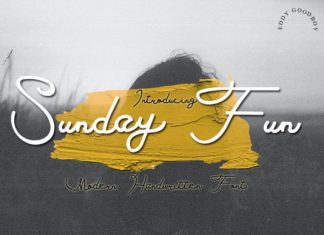 Sunday Fun Handwritten Font