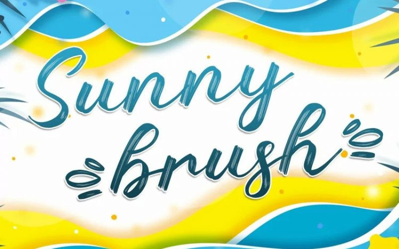 Sunny Brush Font