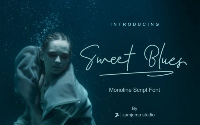 Sweet Blues Handwritten Font