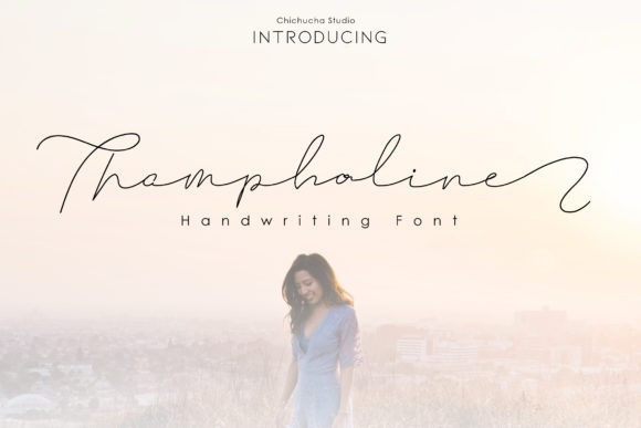 Thampholine Handwritten Font