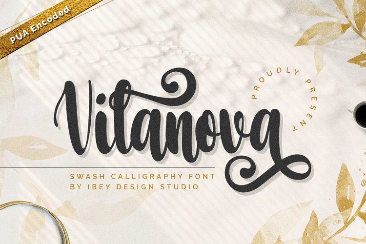 Vilanova Script Font