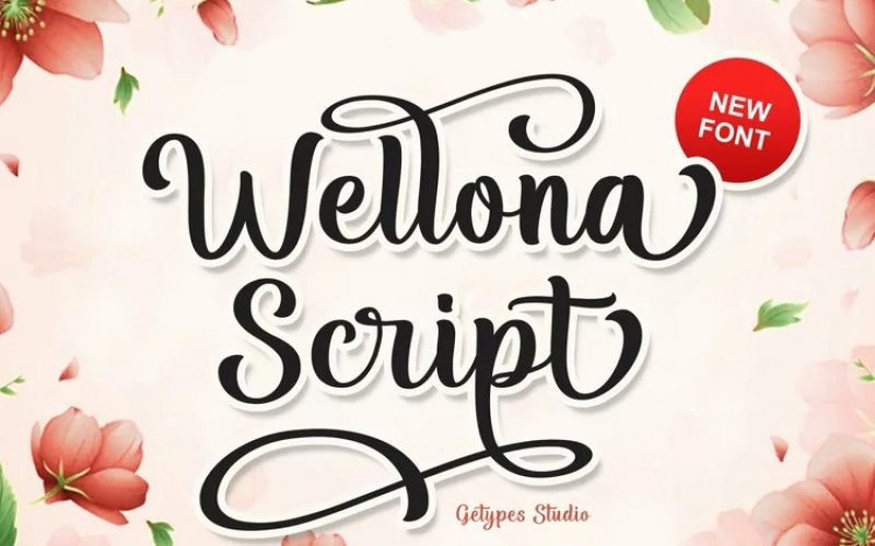 Wellona Script Font