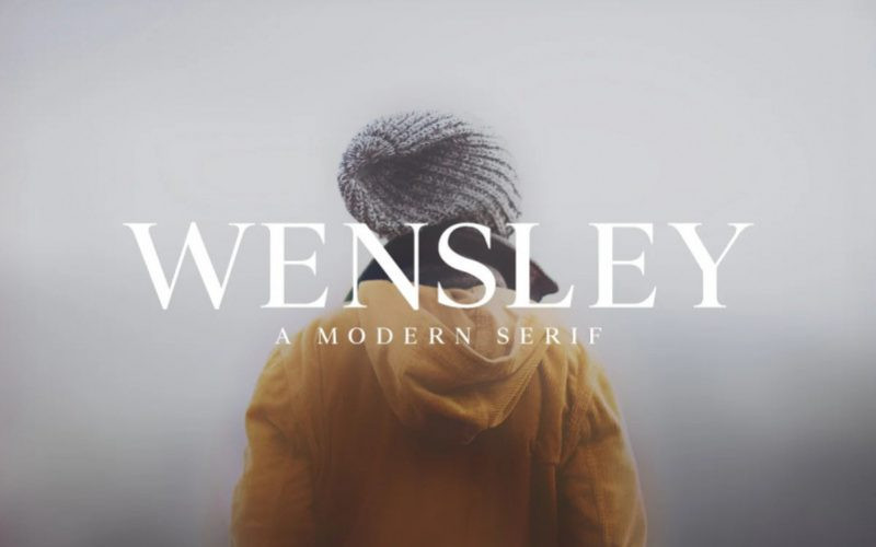 Wensley Serif Font