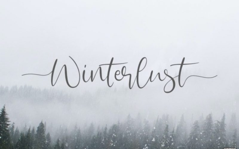 Winterlust Calligraphy Font