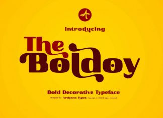 Boldoy Sans Serif Font