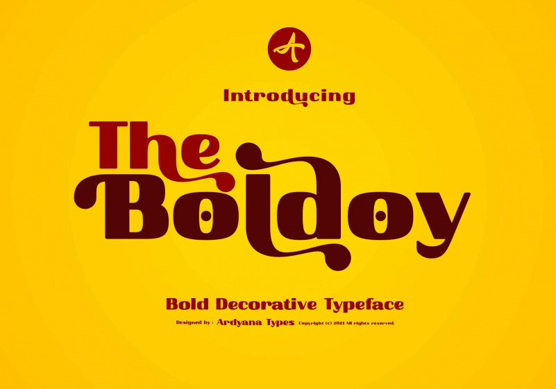 Boldoy Sans Serif Font