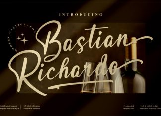 Bastian Richardo Script Font
